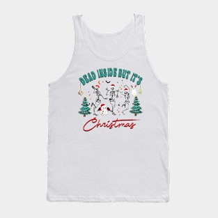 Dead Inside But It's Christmas Tank Top